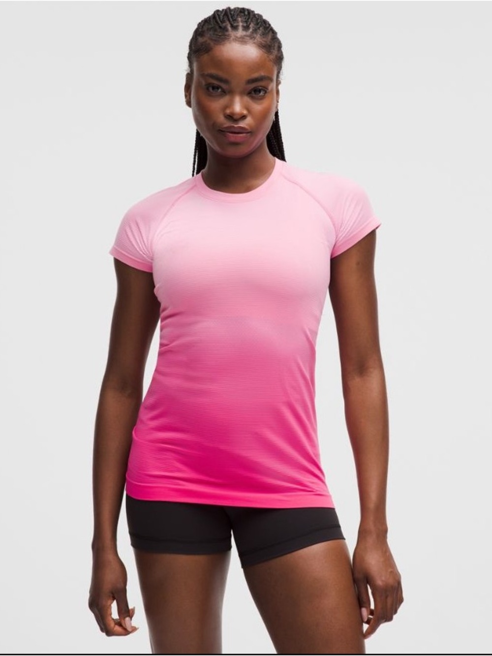 NWT Lululemon swiftly tech short sleeve waist length